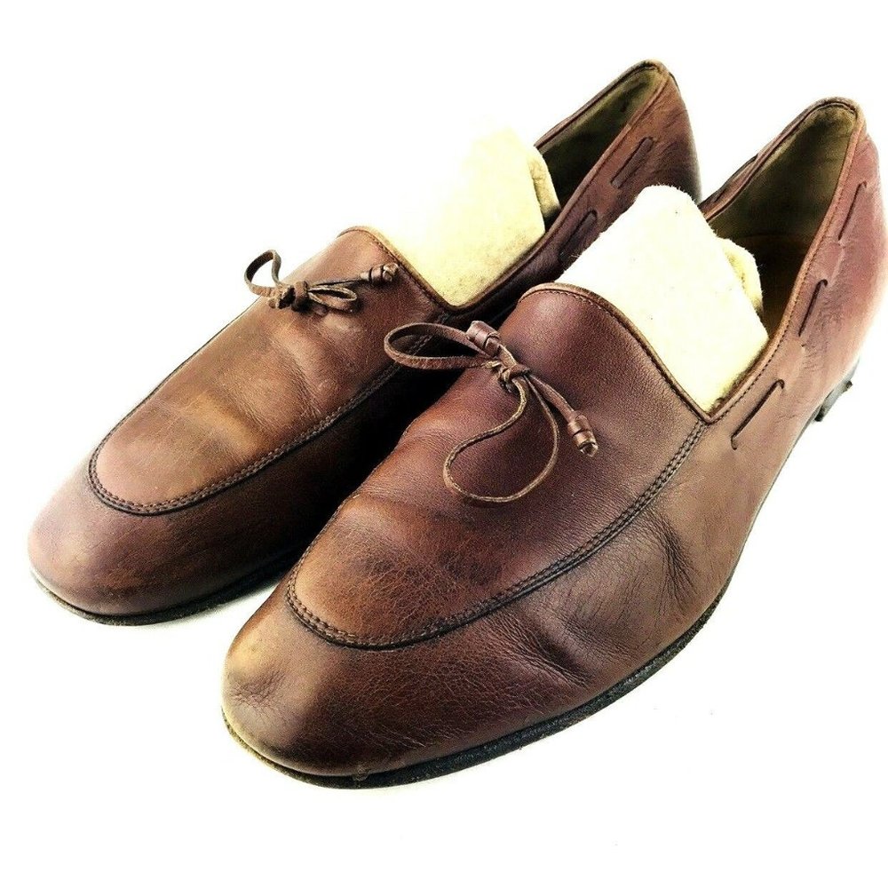 Tanino Crisci Loafers Dress Shoes Mens Size 11